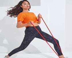 She is a fitness freak.